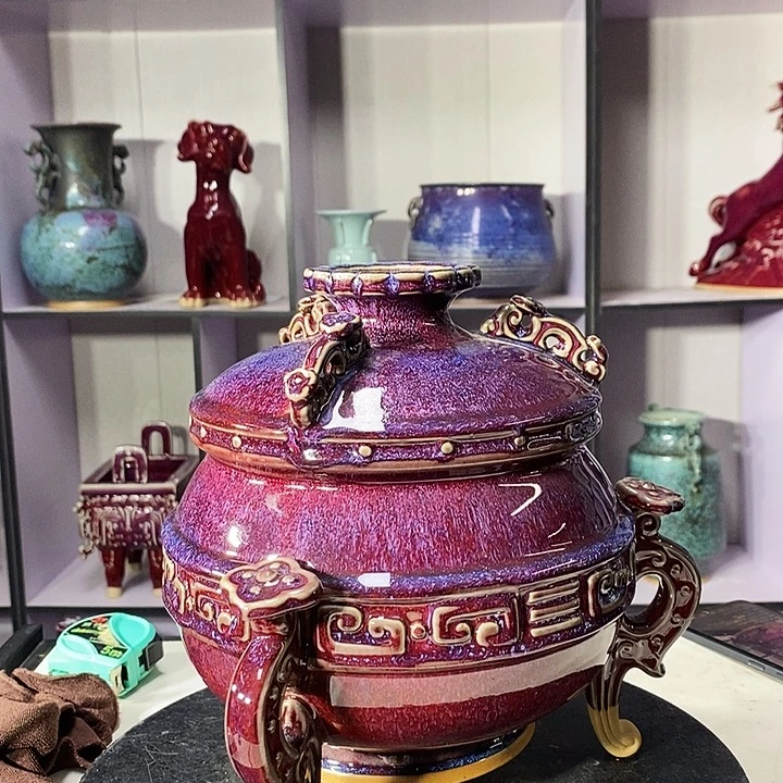 瓷片中国神垕精品钧瓷