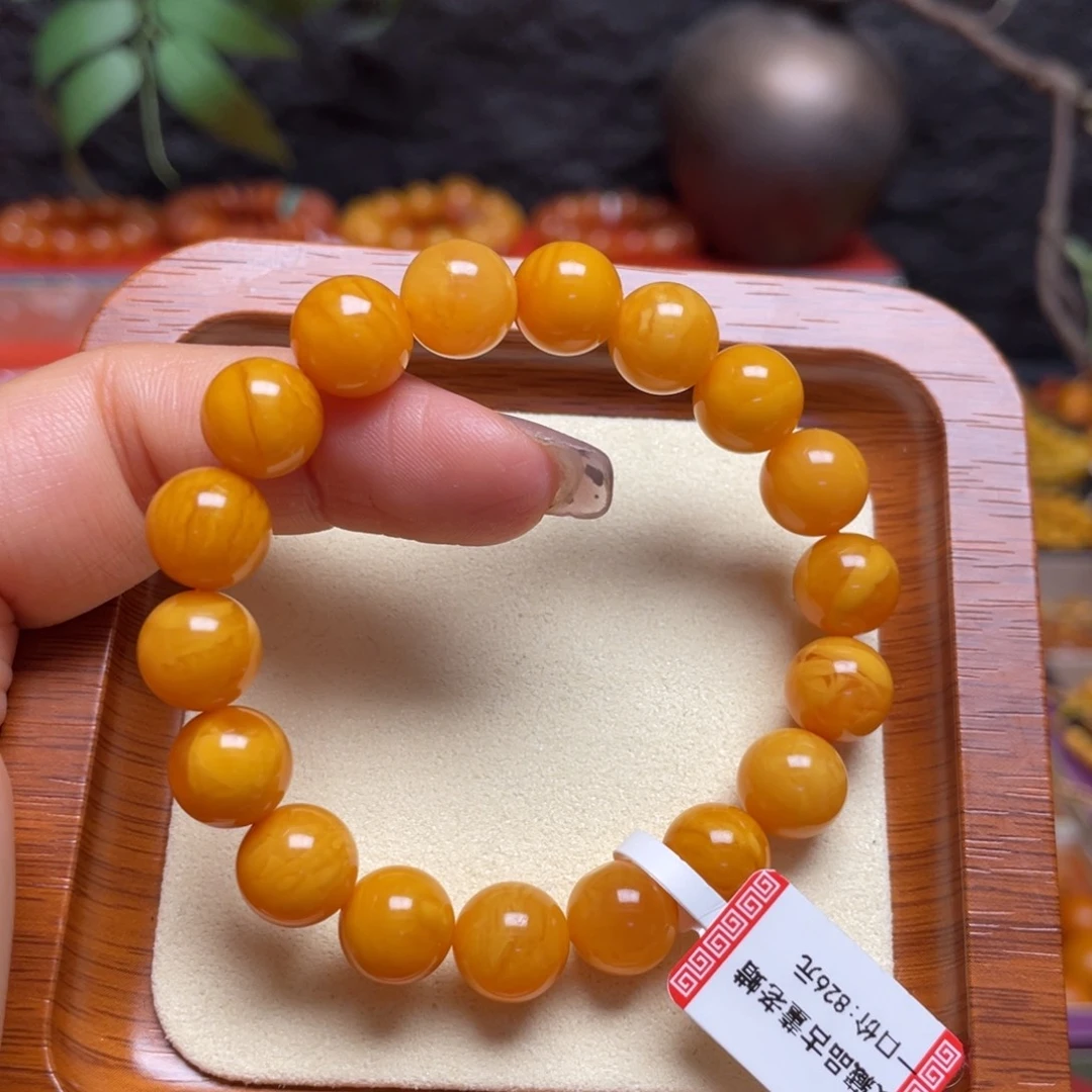 蜜蜡未镶嵌手链手串