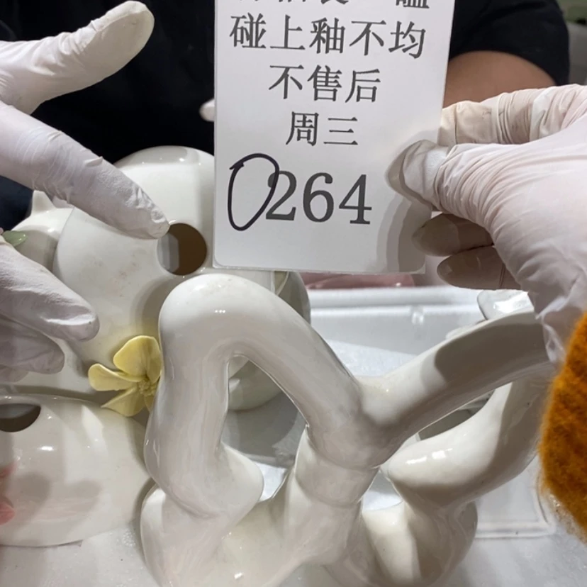 【闪购商品】摆件柒*啊陶瓷摆件瑕疵特卖