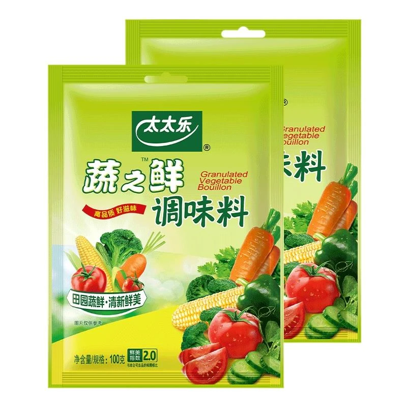 太太乐蔬之鲜100g*2袋蔬菜提鲜素食调味料味精调料