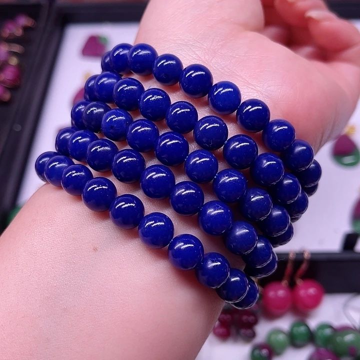 红宝石青五圈未镶嵌