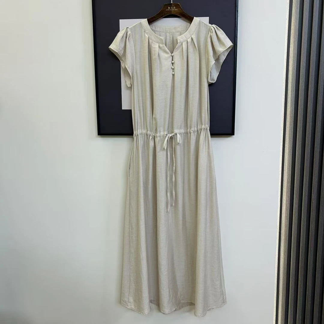 法式复古风简约时尚通勤百搭H6907