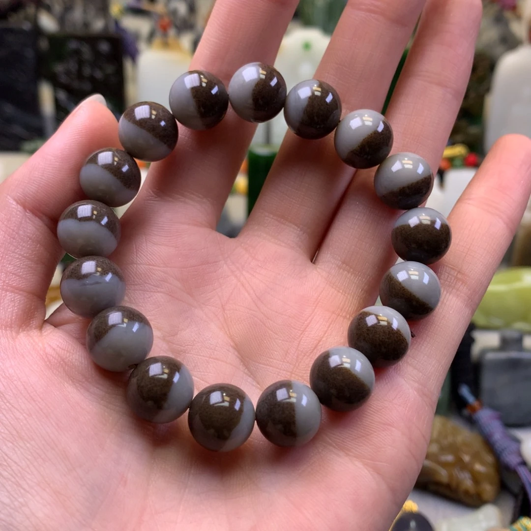 和田玉手串未镶嵌