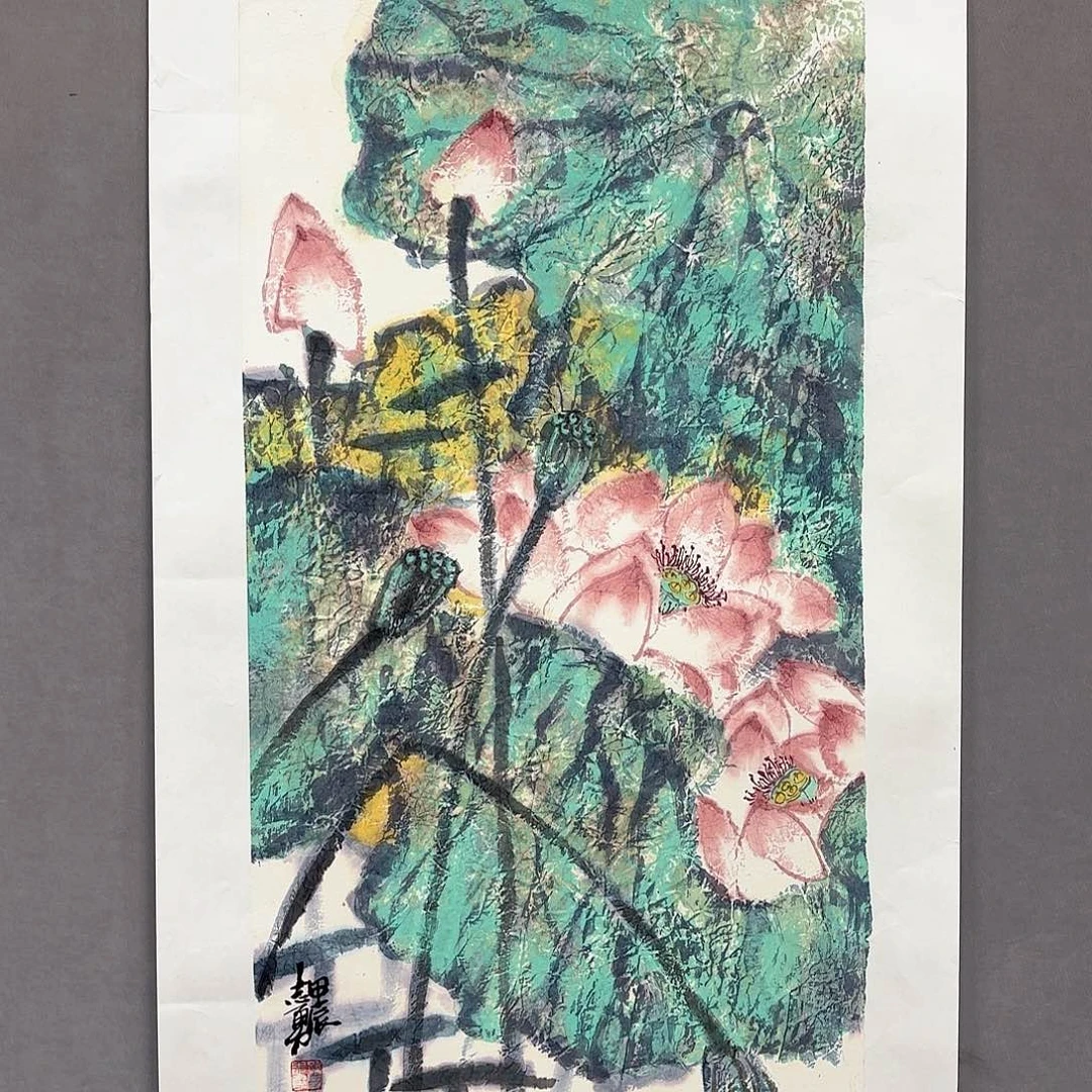 国画国画纯手绘作品请放心去藏