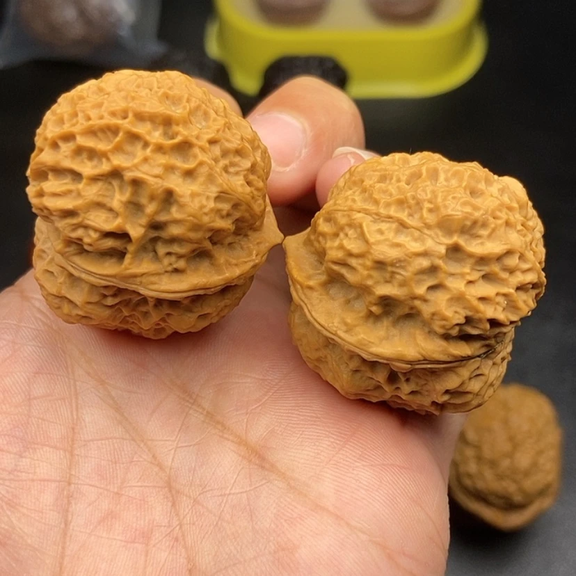 【闪购商品】把件文玩核桃38尺火麒麟金蟾