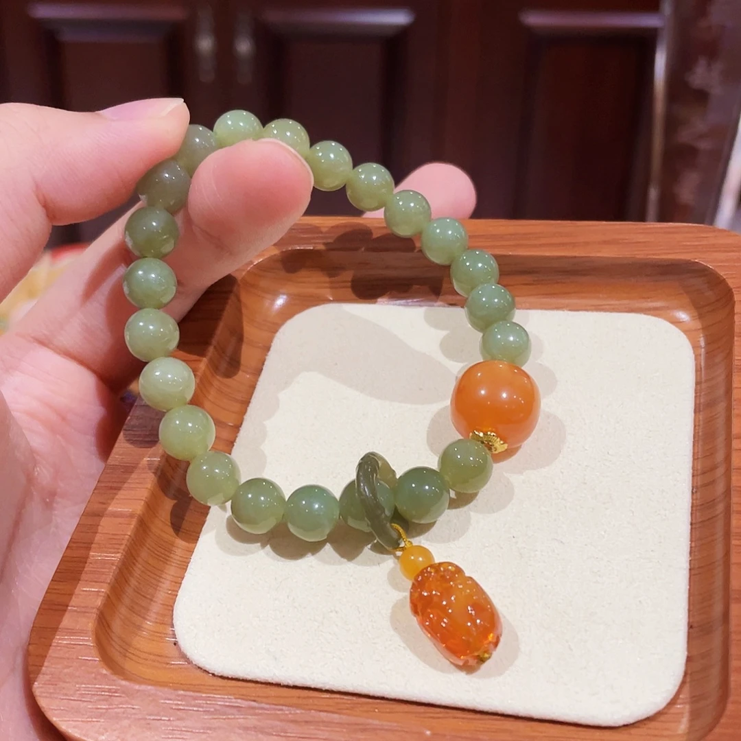 蜜蜡未镶嵌手链手串