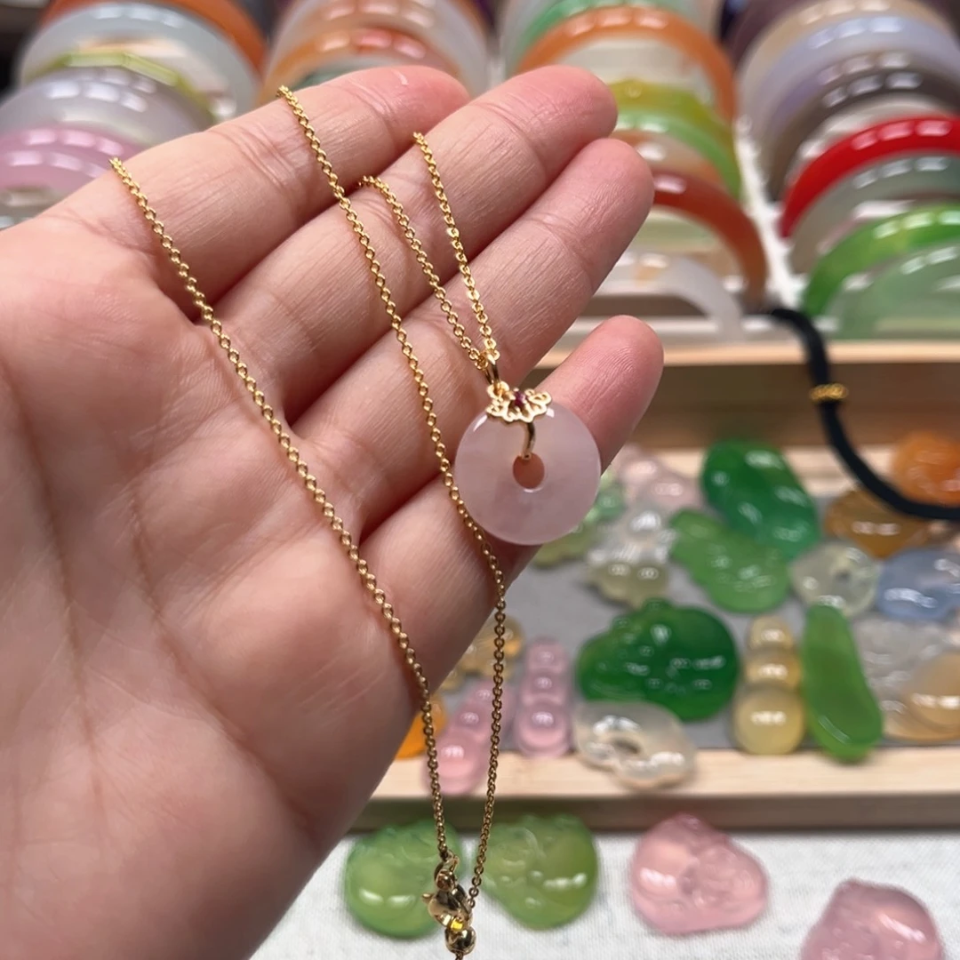 玛瑙/玉髓手镯未镶嵌ღ****✨1