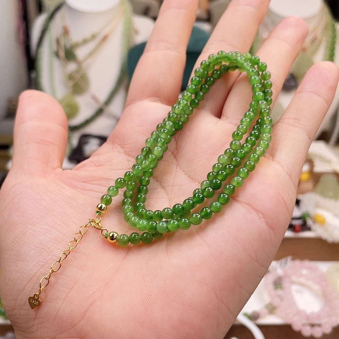 未镶嵌手链和田玉上**红4