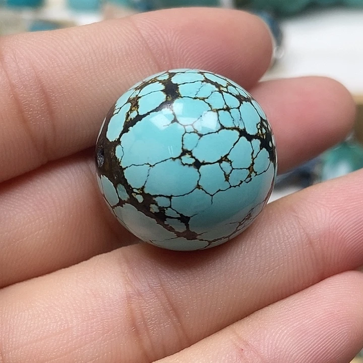未镶嵌绿松石颈饰23mm