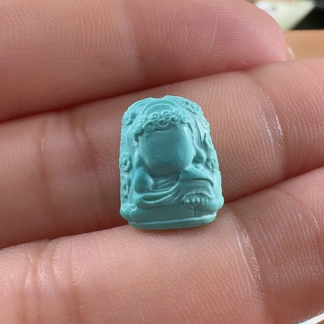 绿松石未镶嵌颈饰