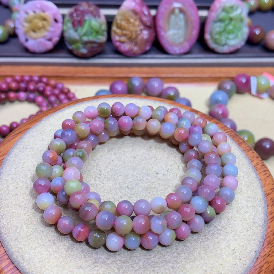 手链玛瑙未镶嵌盐源