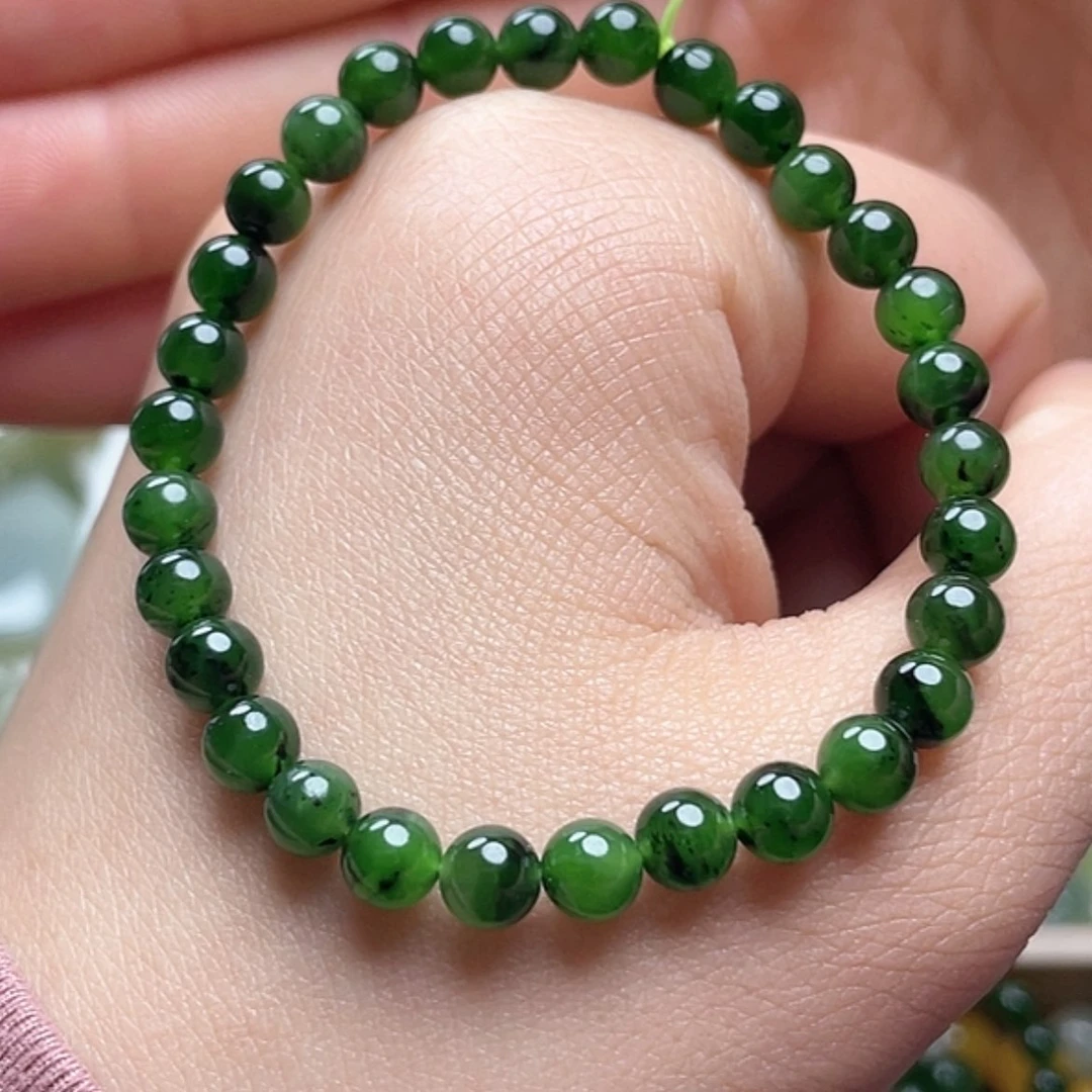 【闪购商品】和田玉手串未镶嵌卡6