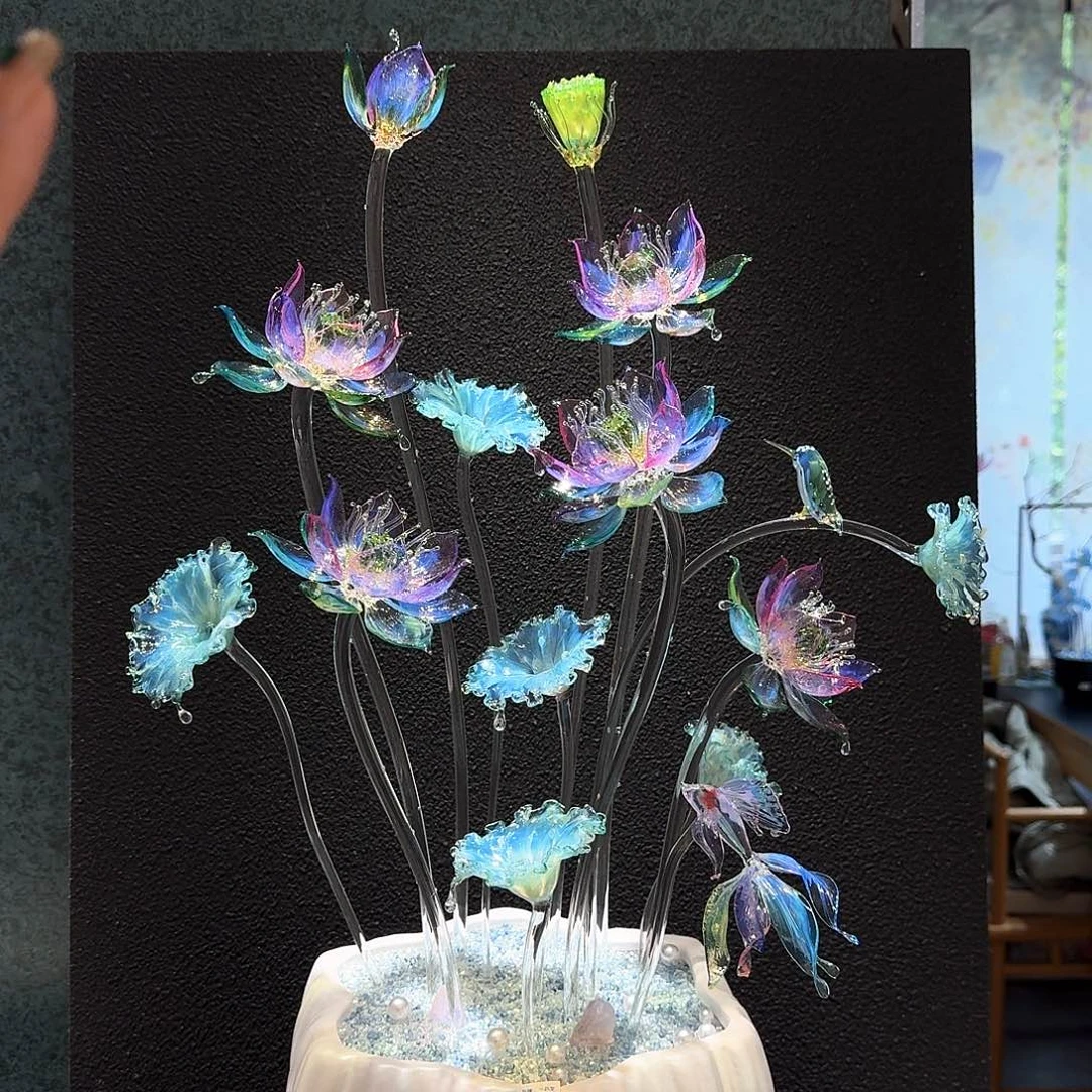 琉璃手工艺品淄博非遗手做066