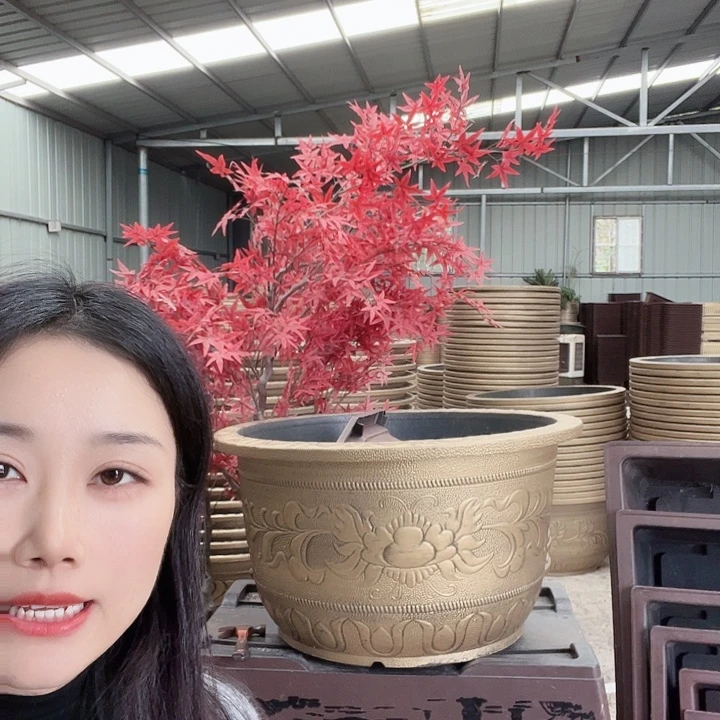 圆83花盆3个八角80盆2个