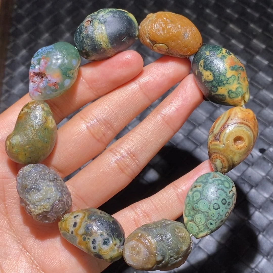 玛瑙/玉髓未镶嵌珠宝半成品