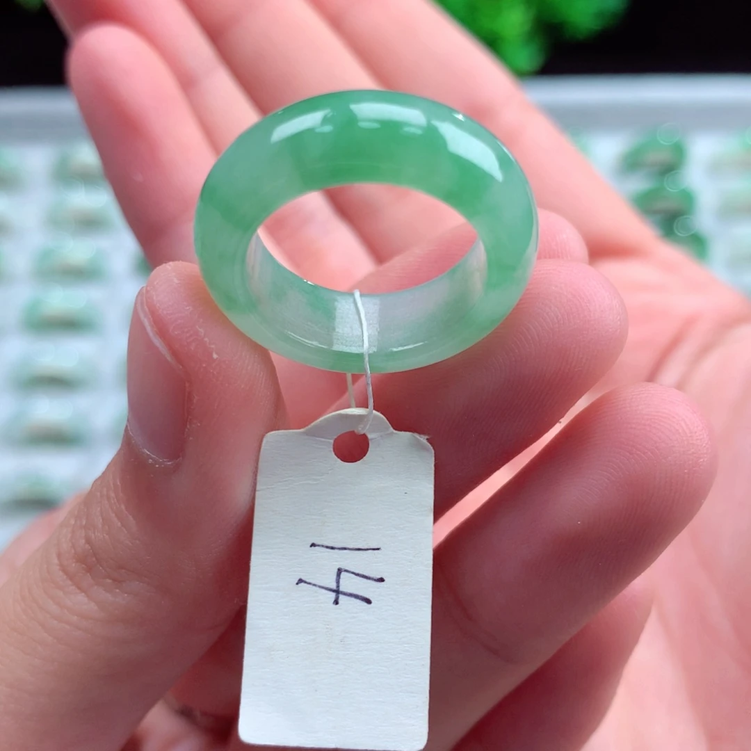 未镶嵌戒指翡翠天然