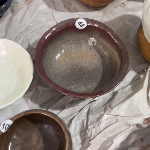 枚***孑碗手工手捏咖啡杯碗盘