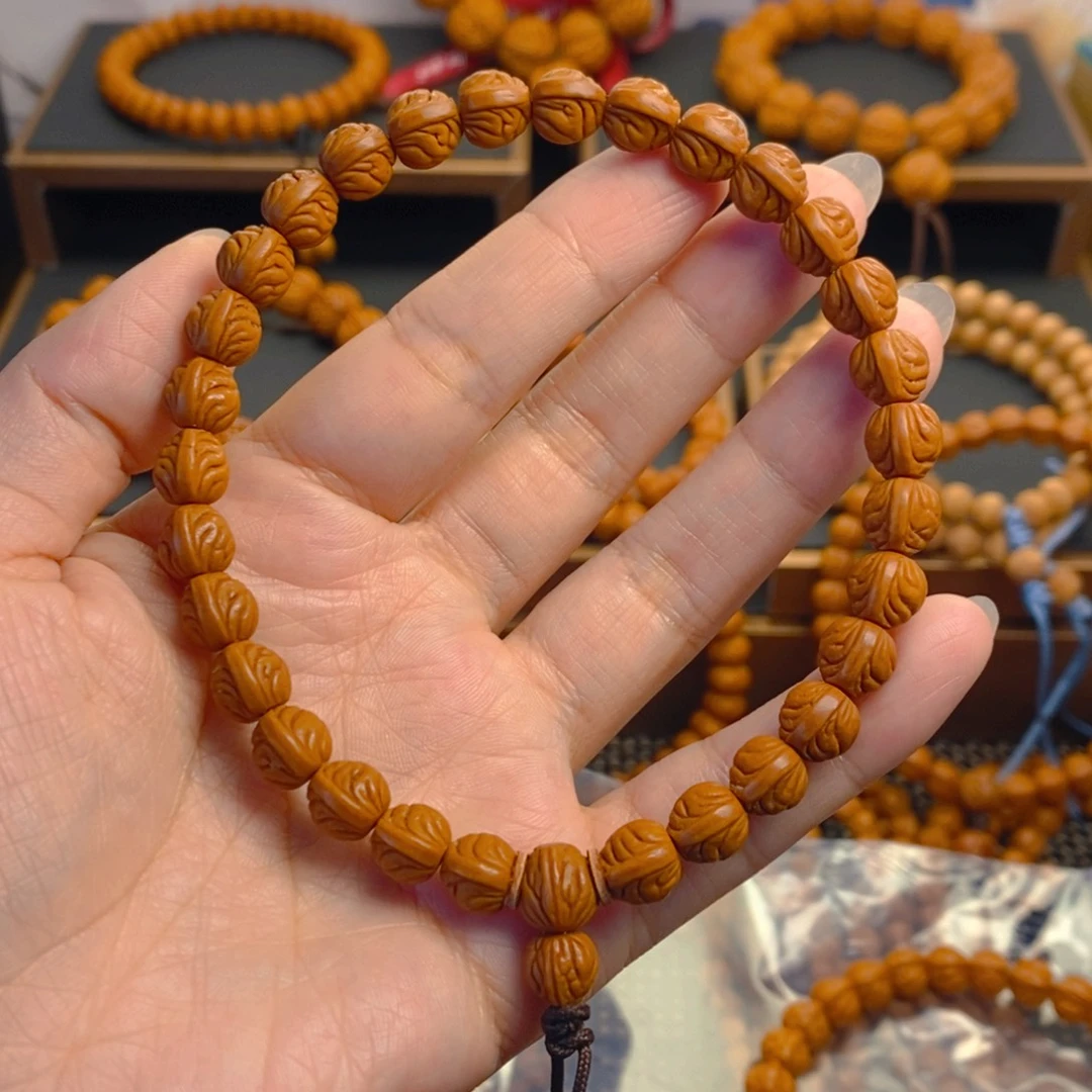 Y***g吊坠桃核秦岭森林085