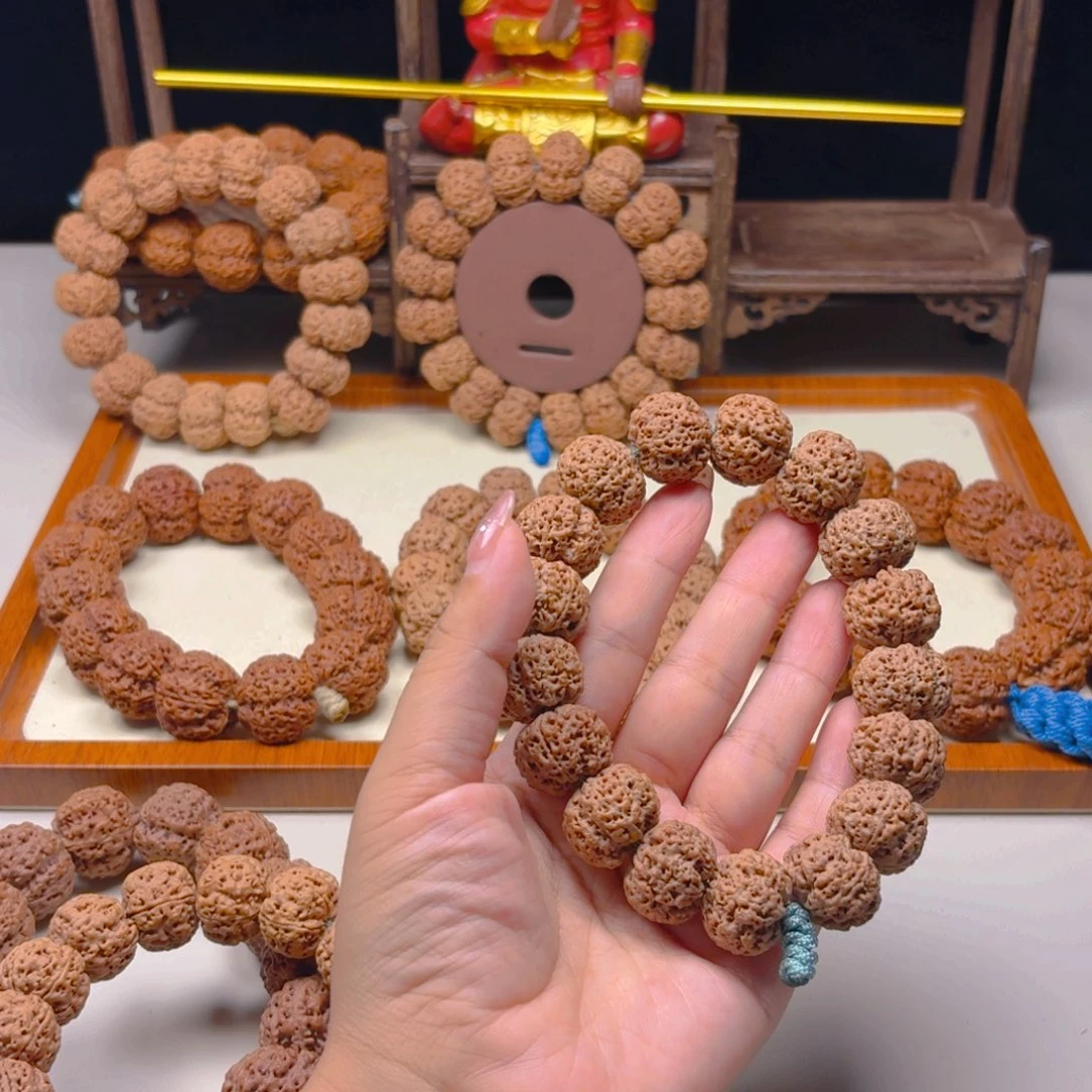 金刚菩提手串3号19尺寸蜂王爆肉
