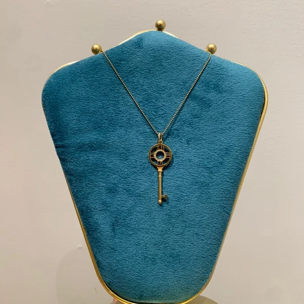 95新 Tiffany & Co./蒂芙尼 蒂芙尼钥匙项链 25010017-19