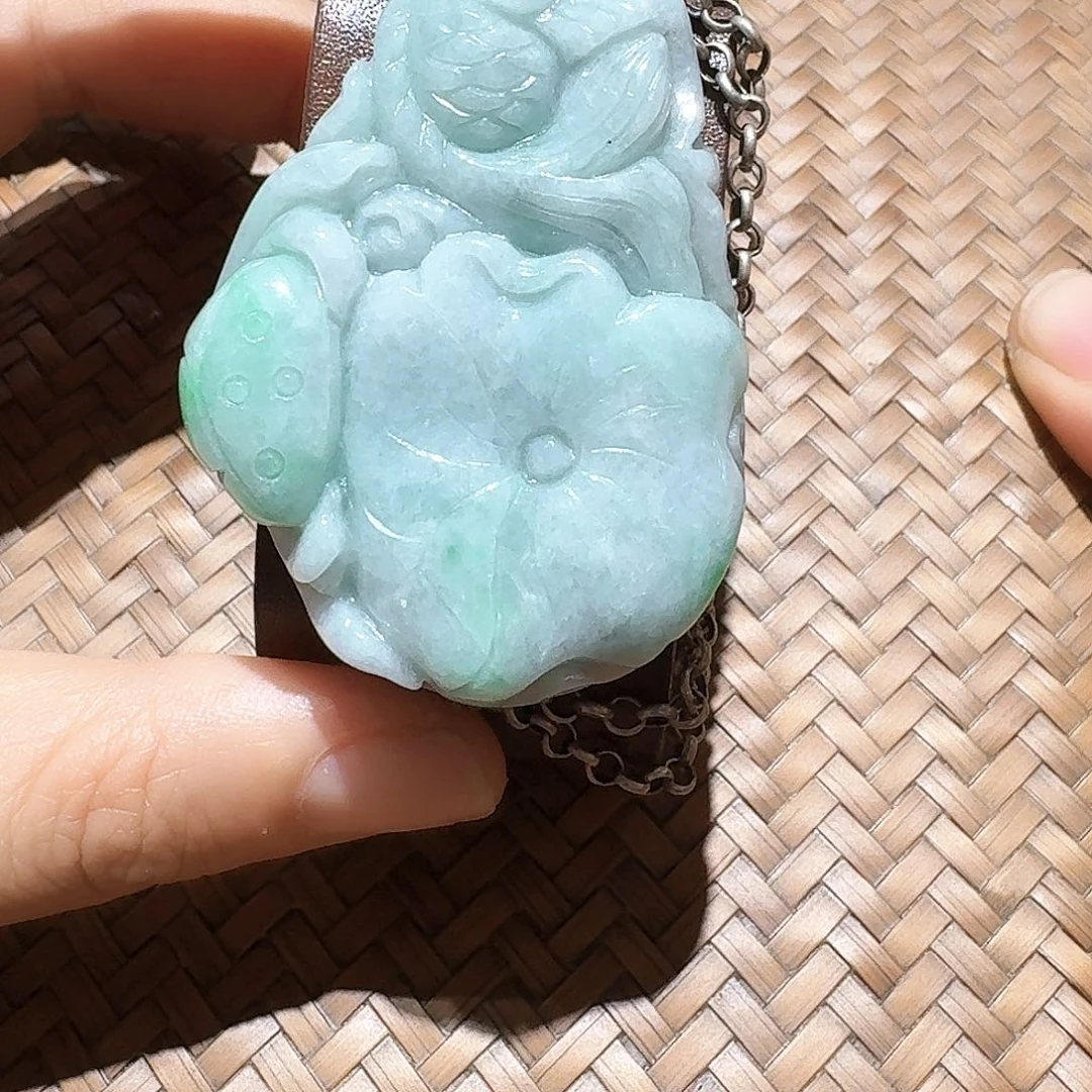 翡翠未镶嵌颈饰用****3个性十足