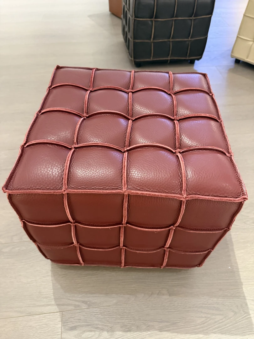 姚壮壮静品福利【魔方凳】默认黑色全皮