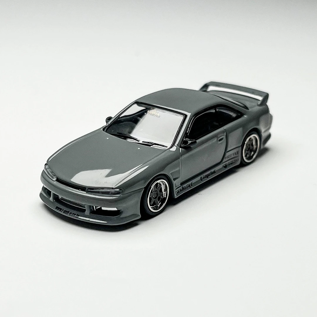 【现货 】TW 1:64 日产 VERTEX Silvia S14合金汽车模型 Tarmac收藏