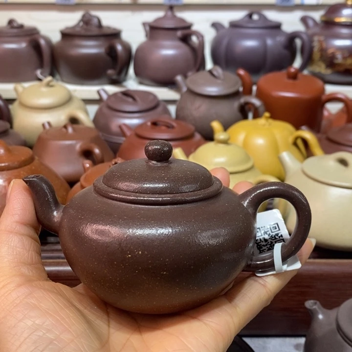 紫砂茶壶微瑕处理150cc