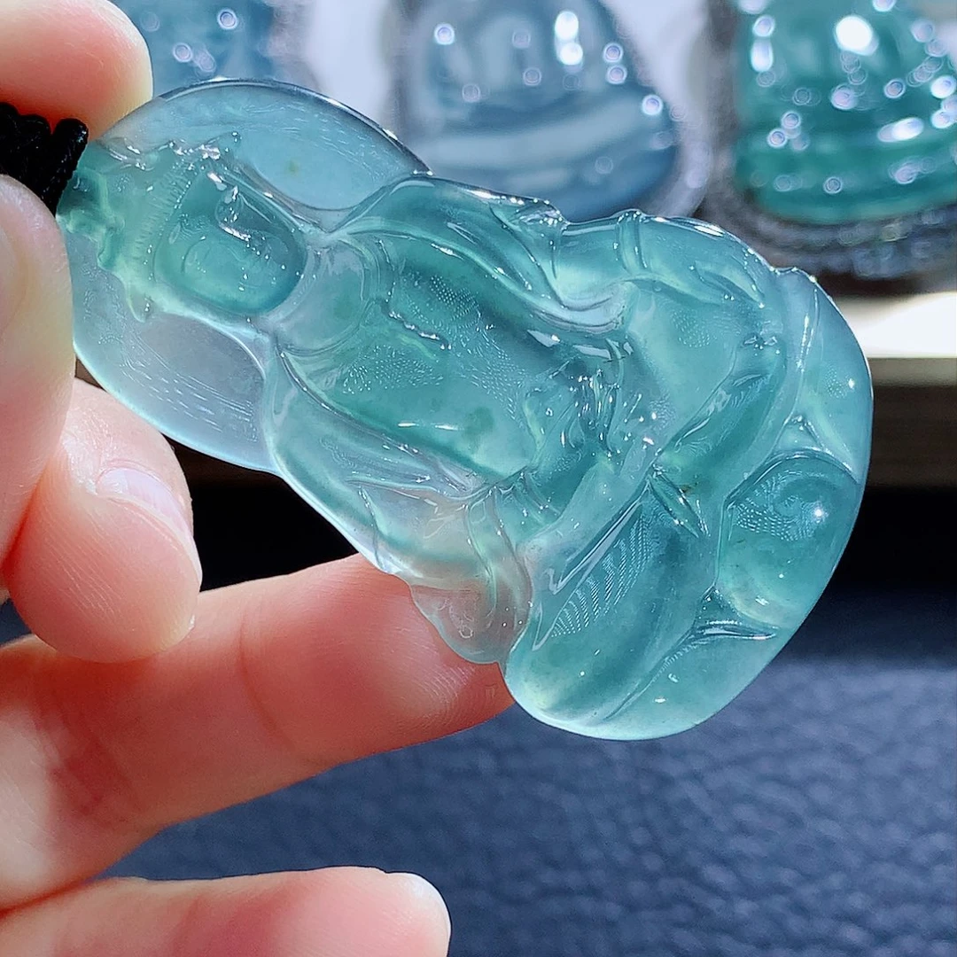 未镶嵌挂件翡翠翡翠