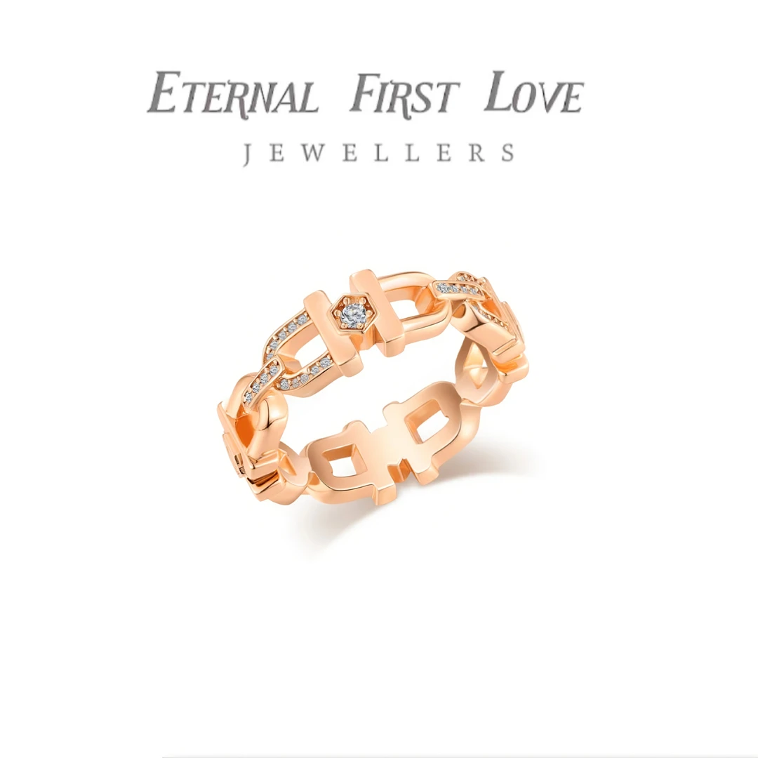 【新款首发】ETERNAL FIRST LOVE 轻奢小众设计师U形开口戒指