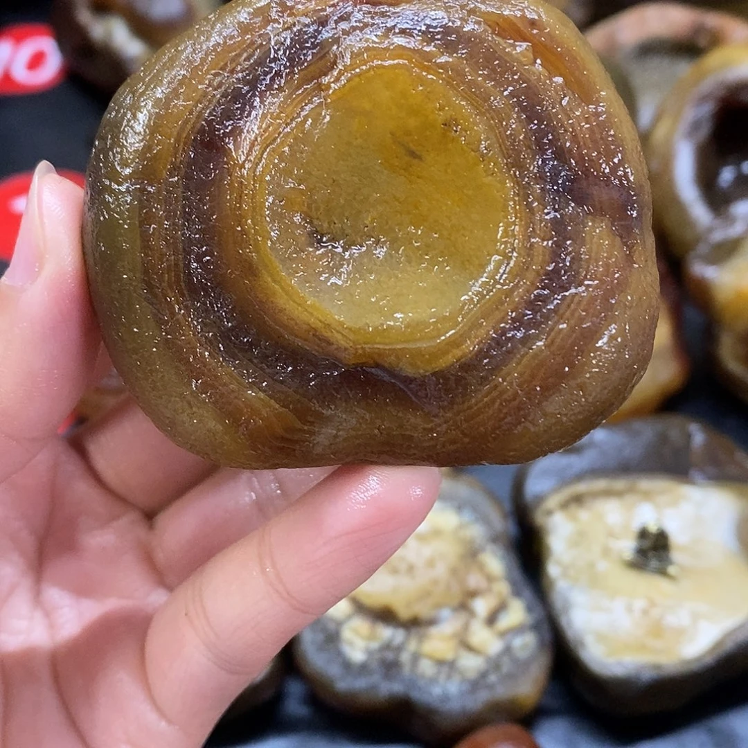 玛瑙/玉髓未镶嵌手把件