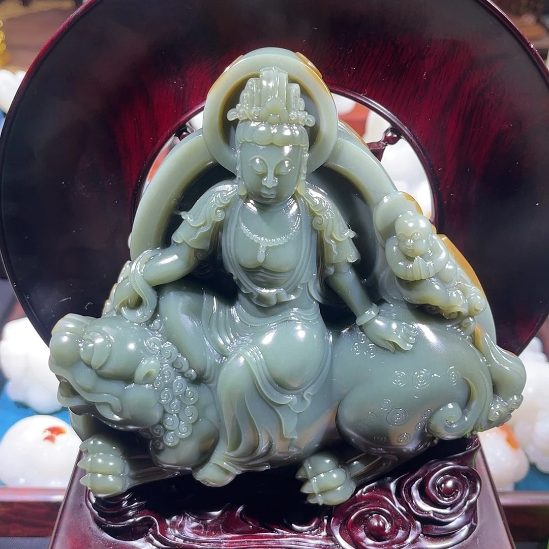 颈饰未镶嵌和田玉（糖玉）