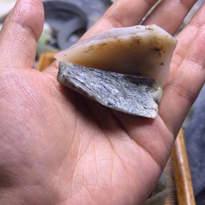 ****歡和田玉未镶嵌珠宝半成品