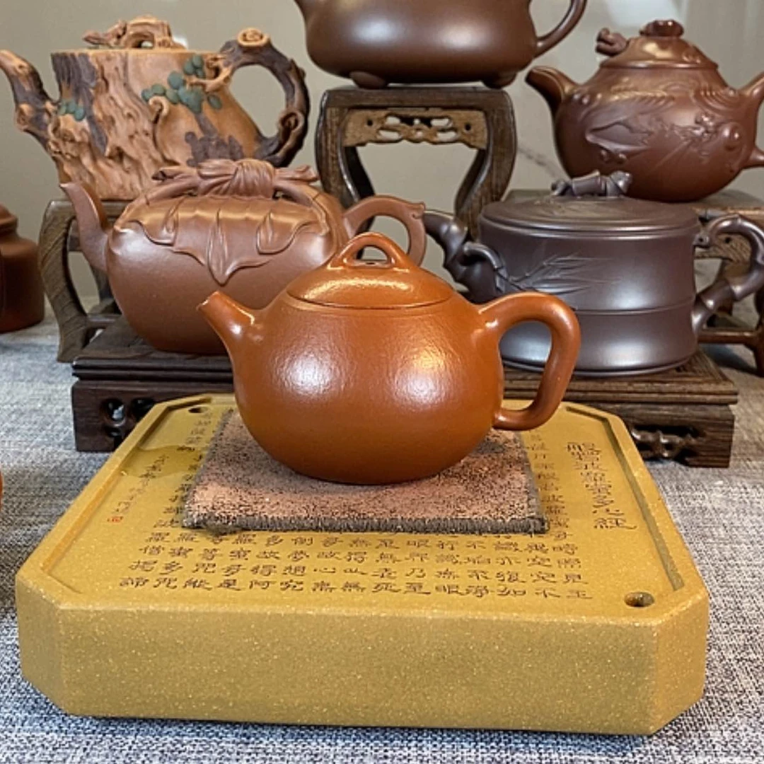 【闪购商品】茶壶紫砂相**我宜兴紫砂壶收藏