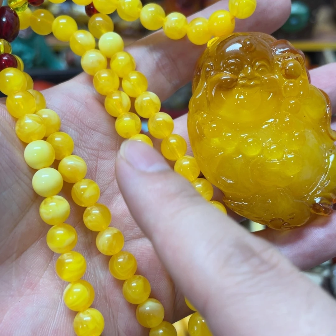 未镶嵌琥珀裸石康巴