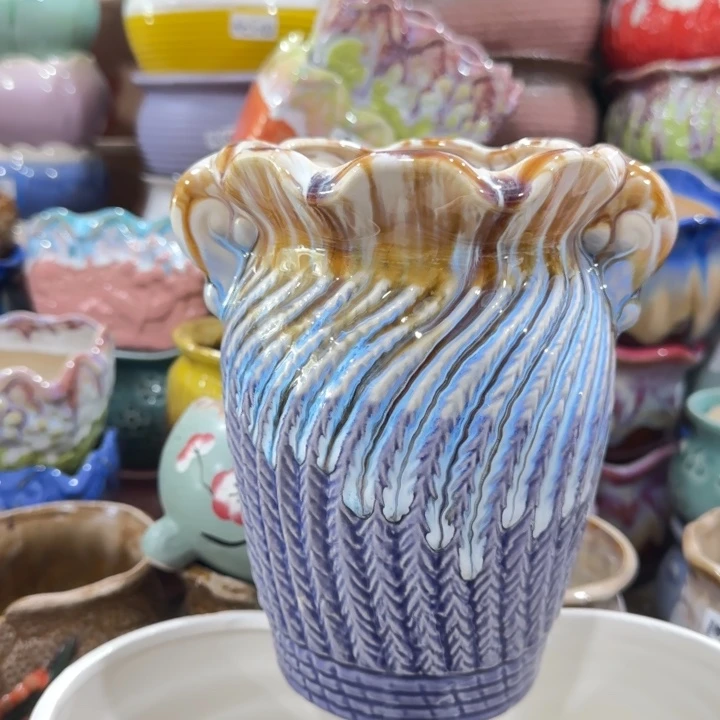 凑9块包邮，有孔花盆