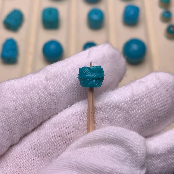 未镶嵌绿松石绿松石羽毛8.2