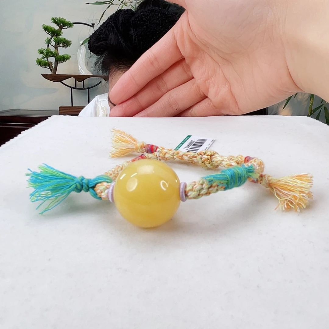 蜜蜡手链未镶嵌蜜蜡
