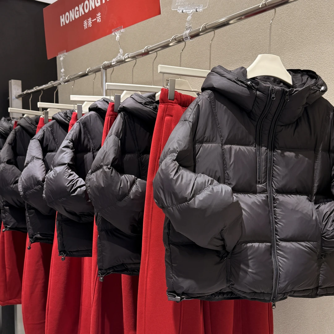 【香港一诺】新款“幸福密码”连帽羽绒服