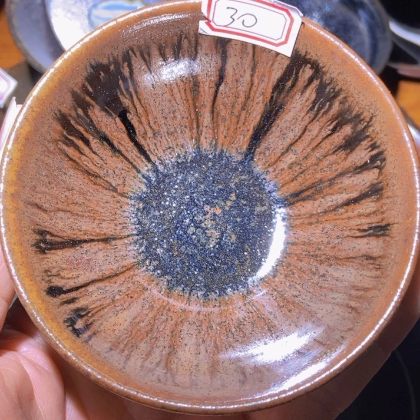 【闪购商品】茶盏原矿原釉龙窑柴烧微瑕