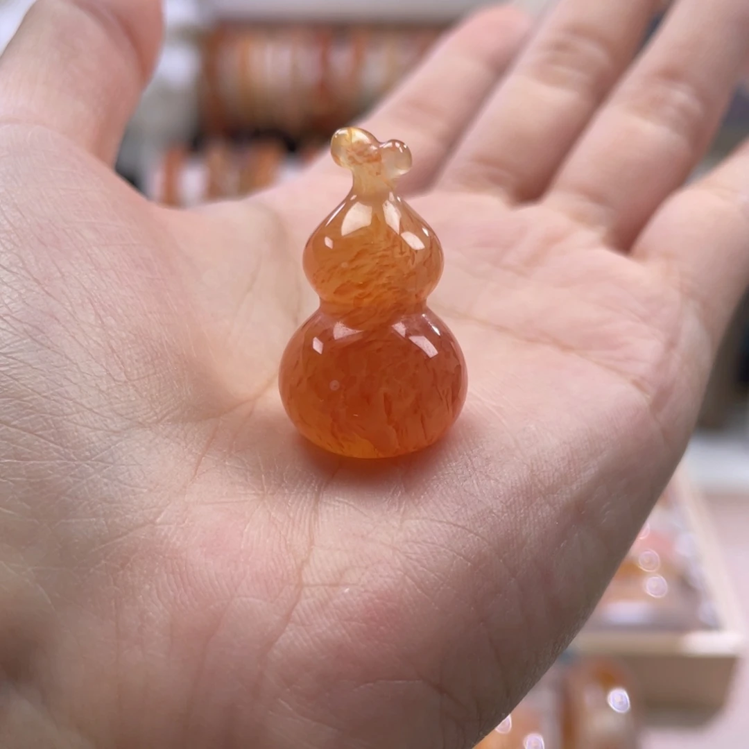 玛瑙/玉髓未镶嵌葫芦29.1mm