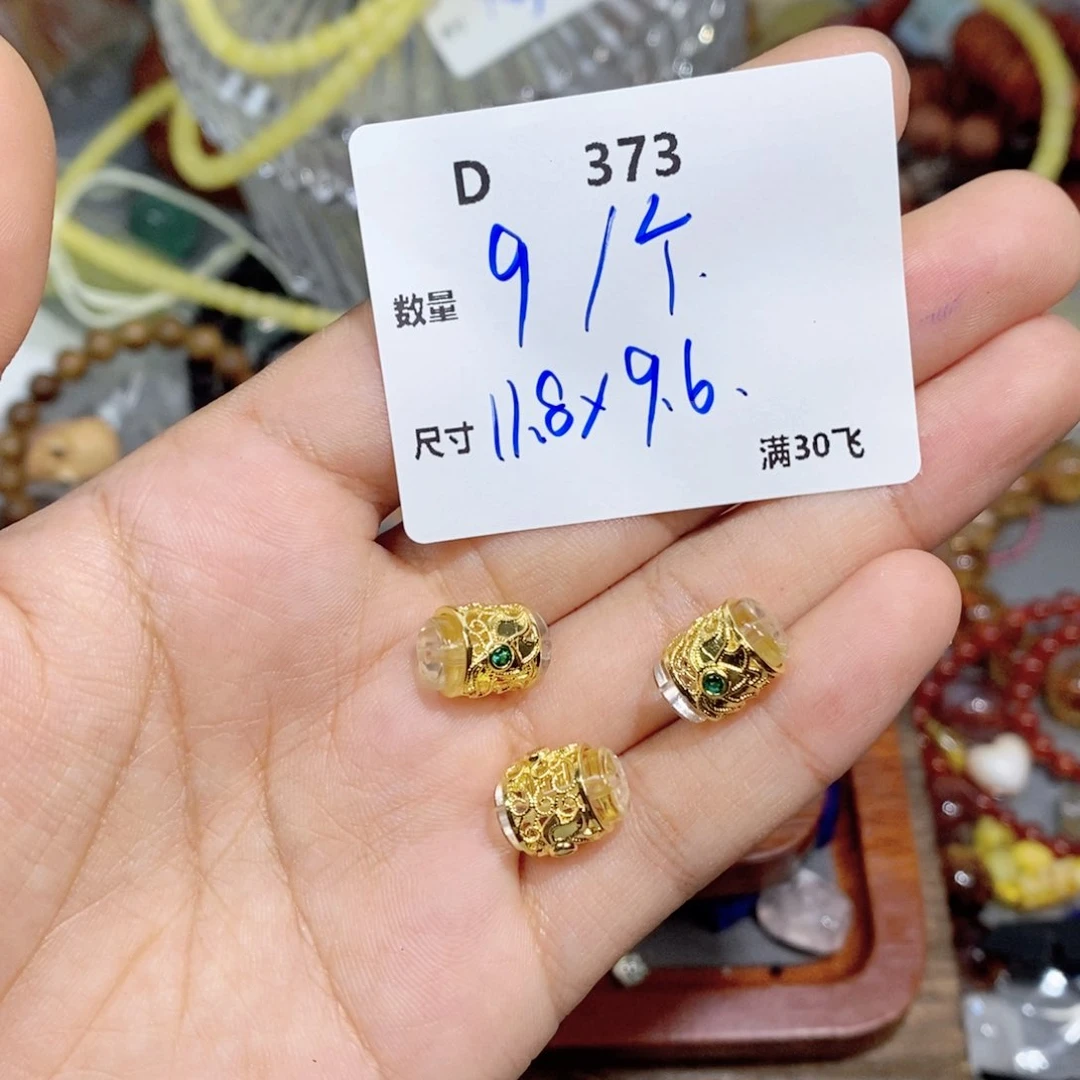 合金颈饰水晶D373 一个 一个