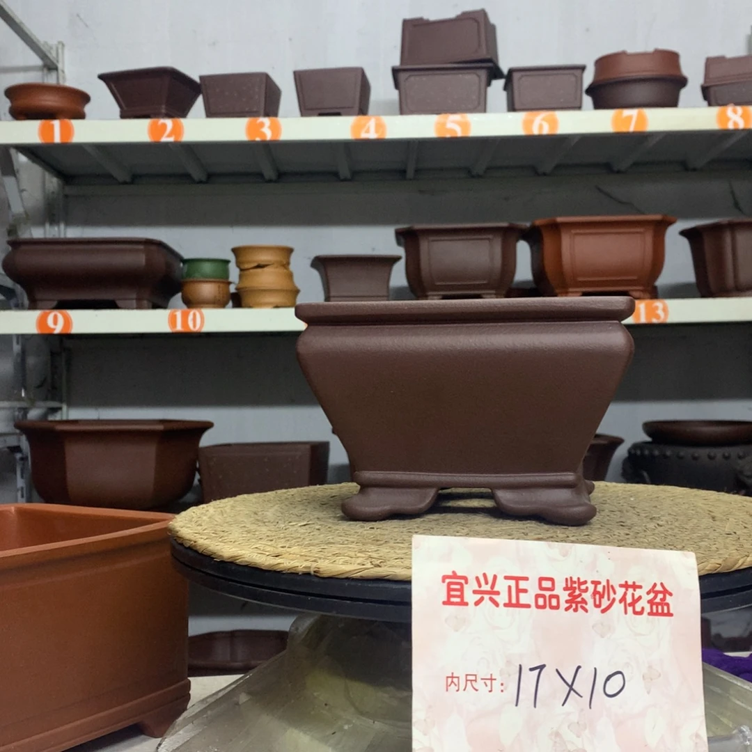 花盆紫砂宜兴紫砂花盆包邮