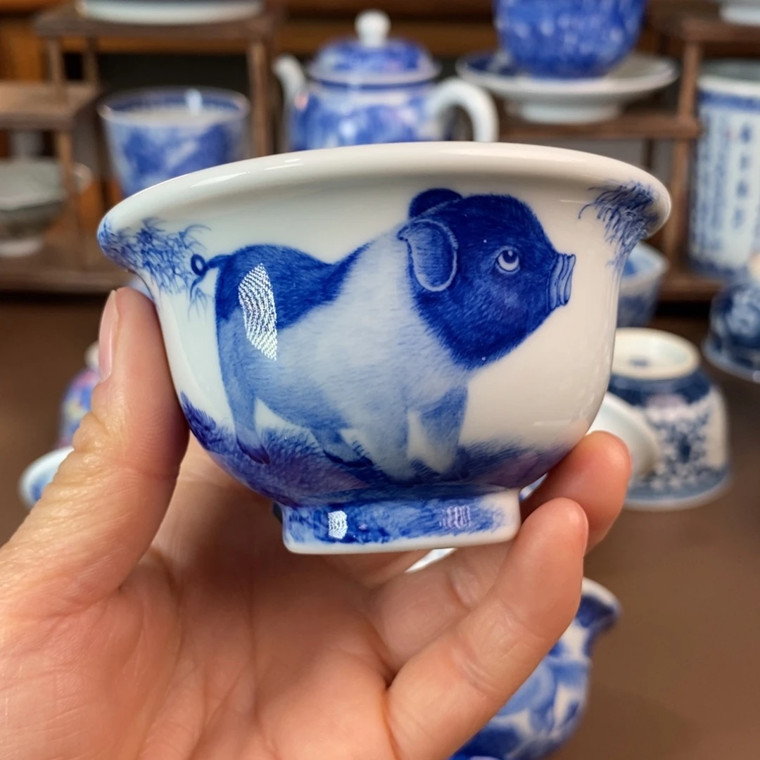 景德镇陶瓷手工手绘