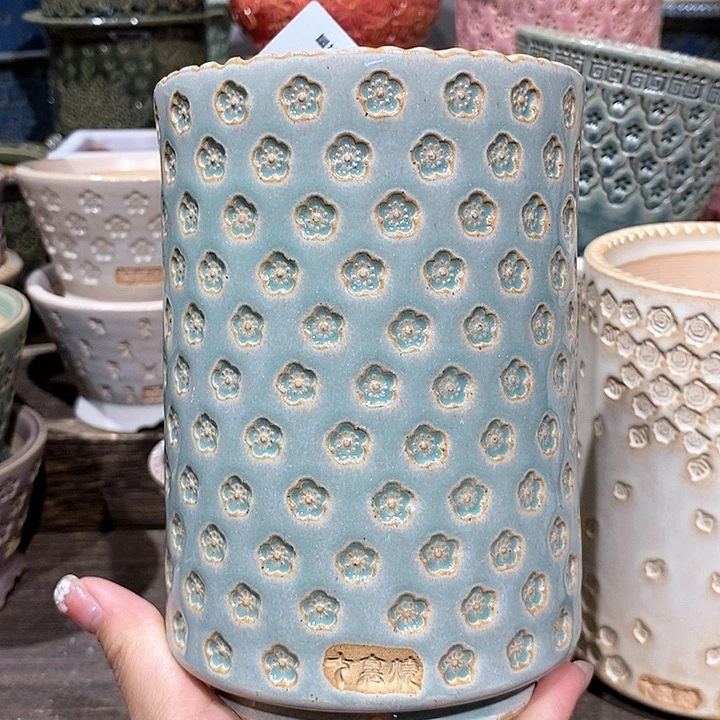 七里烧花盆2-7-214口径8