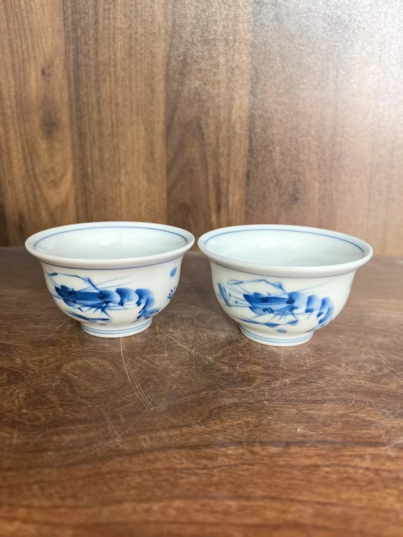 H14景德镇制 陶瓷主人杯一对