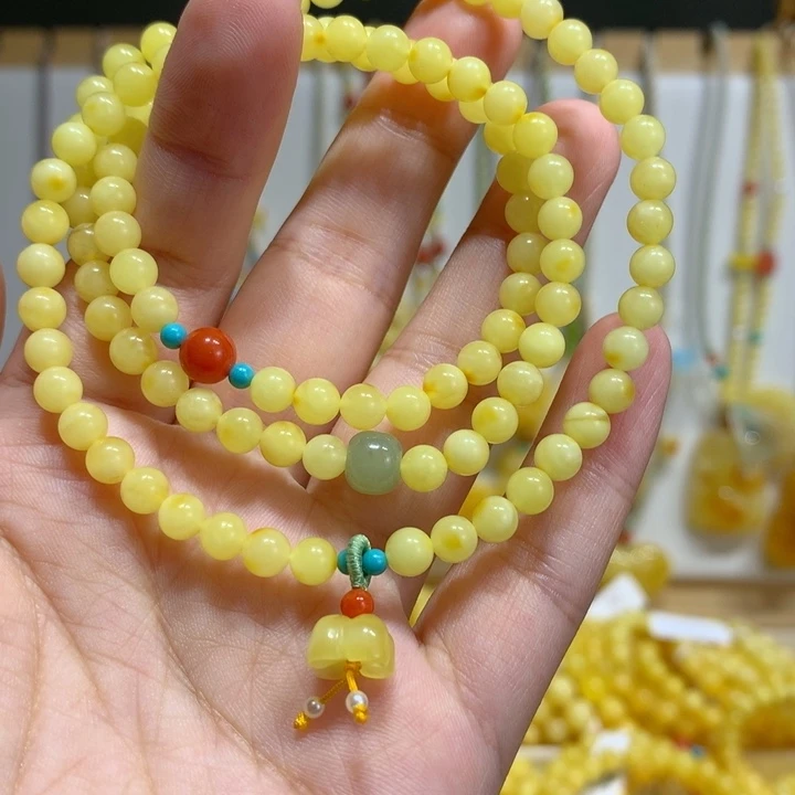 手链蜜蜡未镶嵌5mm