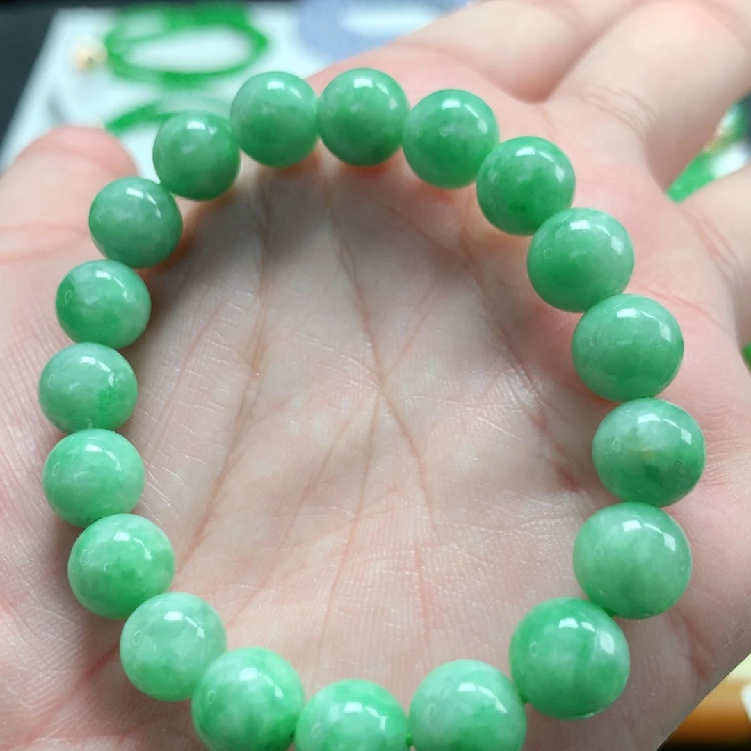 翡翠未镶嵌手链翡翠