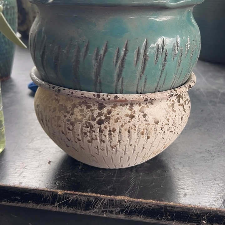 紫砂花盆高度13口径19