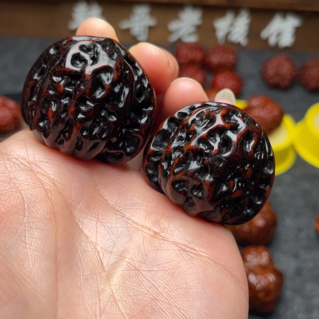 吊坠文玩核桃文玩核桃 手把件 地闷 37